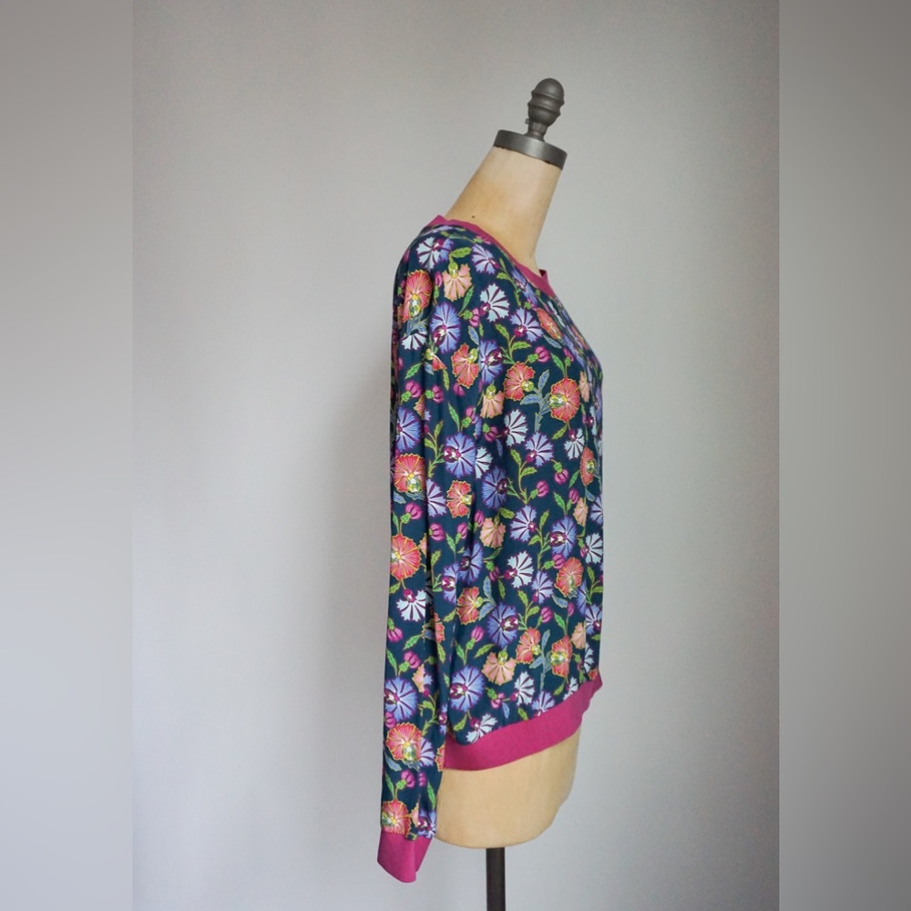 Ipekol silk colorful top - size 10